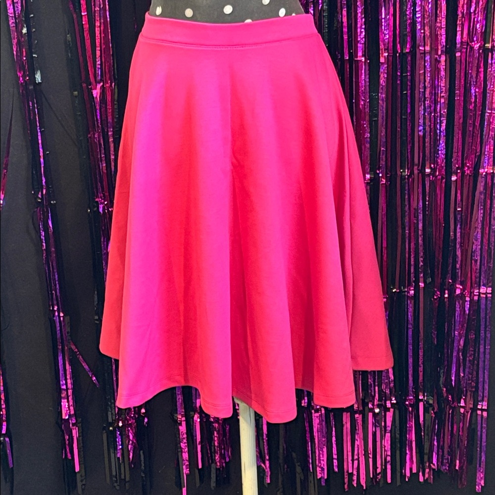 Pink Skater Skirt